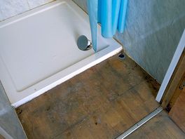 Shower after i rinsed it 🤮