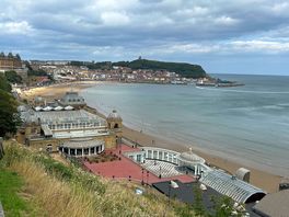 Scarborough from the cleveland way