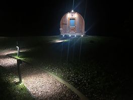 Pod at night