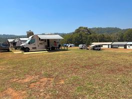 View of our motorhome site