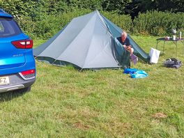 We hadden een heel veld tot onze beschikking