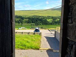 View from the wash house