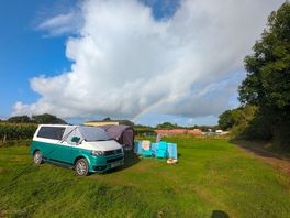 Lots of space, beautiful site.