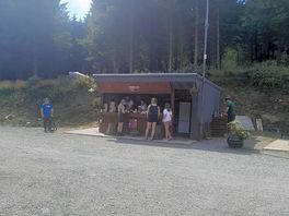 The honesty shop, called the ass's ears