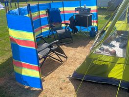 Tent and seating
