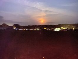 Red moon rising