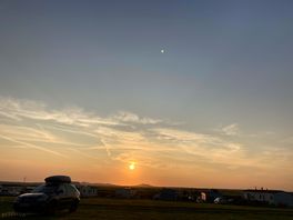 Sunset first evening