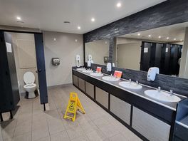 Toilet block