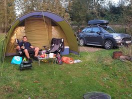 Great tent pitches.