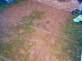 Pitches had poor drainage and ran under tents and sat