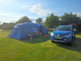 Sitting in the shade after a fun packed day!