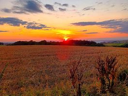 Sunset over westward ho!