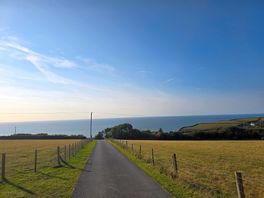 View from campsite driveway