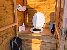 Clean toilet and shower facilities