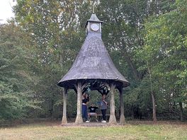 Seating by lake
