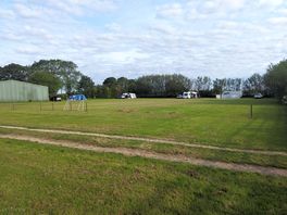 Field for tents caravan and kids to run about and enjoy