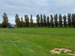 Open field area for grass non-electric pitch.