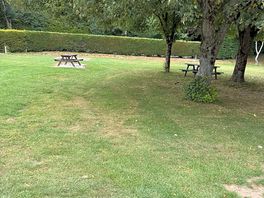 Big field for bbq and kids to play