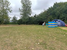 Got allocated a field and told to set up wherever