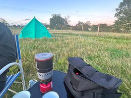 Lovely scenery around the pitches