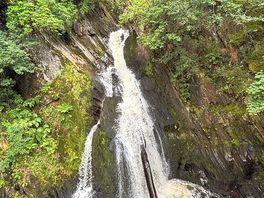 Devils bridge waterfall