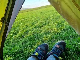 Chilling with the views