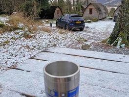 Morning cuppa with view