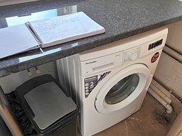 Facilities - washing machine, microwave and fridge