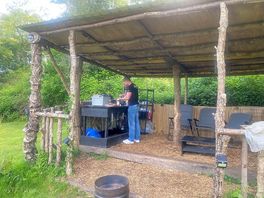 Cooking facilities with everything you need provided and super clean