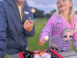 Toasting marshmallows