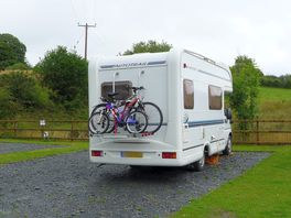 Nice flat hardstanding pitch