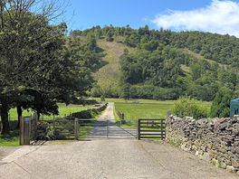 View from entrance gate