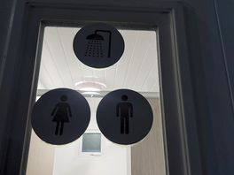 Unisex toilets/showers not very safe