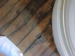 Parquet en piteux état