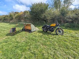 My bike and oex bobcat 1 tent