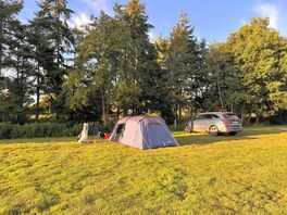 Beckside electric tent pitch