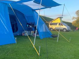 Plenty of room between pitches