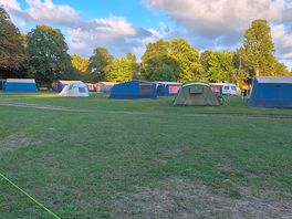 View of the campsite from my tent