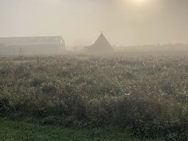 The tipi and the moon