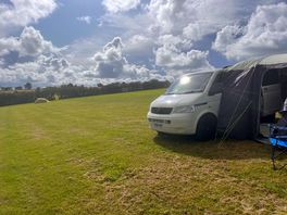 Beautiful view from our pitch