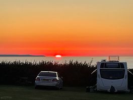 Sunset from lundy field
