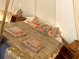 Interior of tipi 5