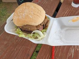Food from the local takeaway