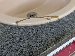 Broken sinks