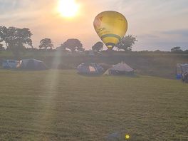 Balloon on field
