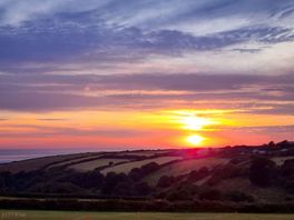 Spectacular sunset