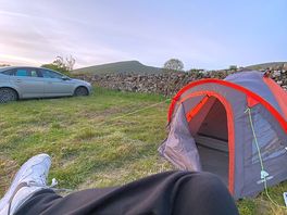 View of murton pike from the site.