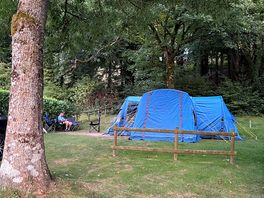 Spacious set up