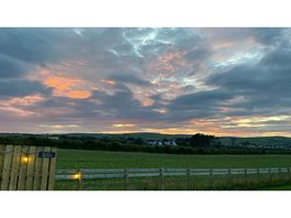 Candy floss skies