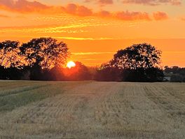 Sunset from the campsite